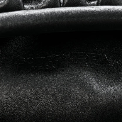 Smooth Butter Calf The Pouch Oversized Clutch Black