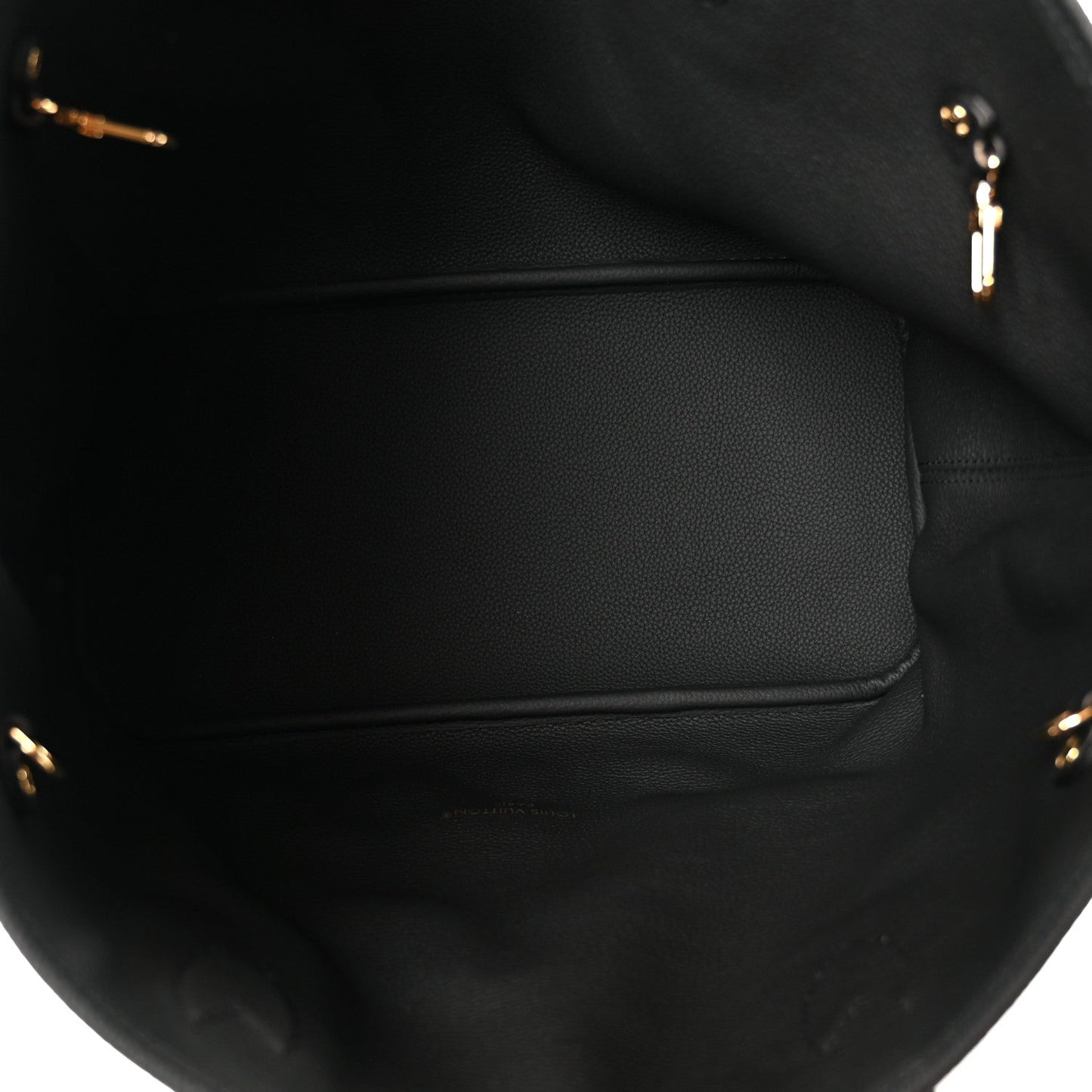 Monogram Calfskin Neo Neverfull Inside Out MM Black