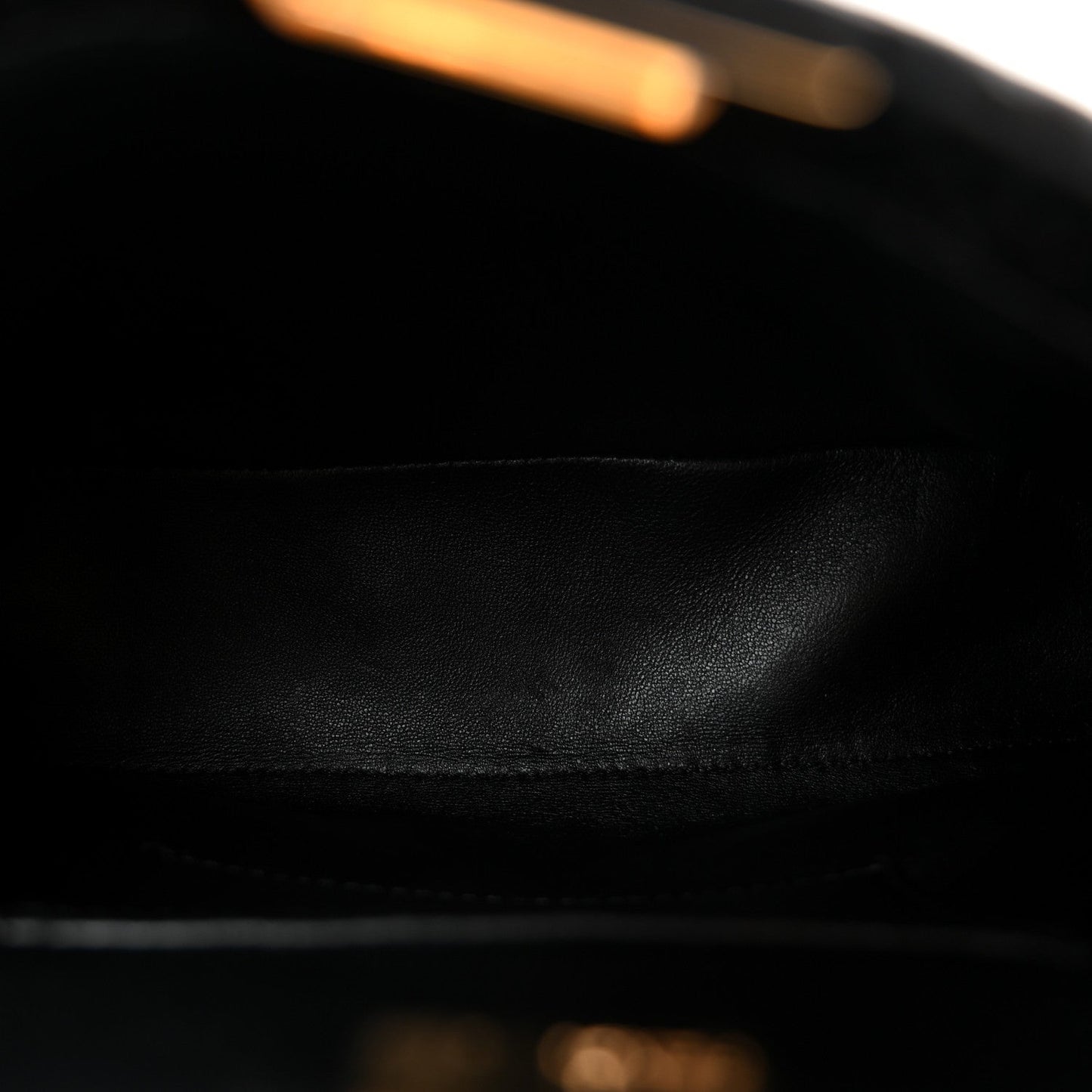 Snakeskin Nappa Mini Peekaboo Iconic Satchel Black