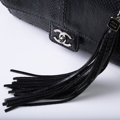 Chanel Timeless Python Shoulder Bag