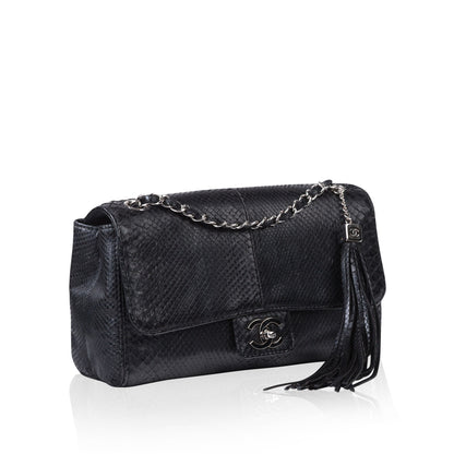Chanel Timeless Python Shoulder Bag