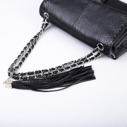 Chanel Timeless Python Shoulder Bag