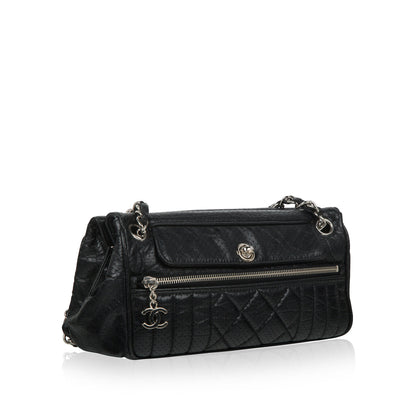 Chanel Vintage Perforated Shoulder Bag