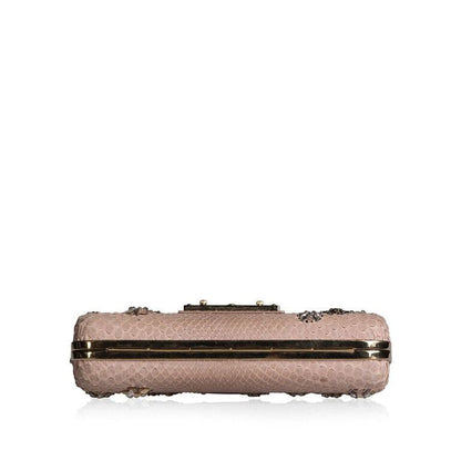 Louis Vuitton Minaudiere Python Clutch