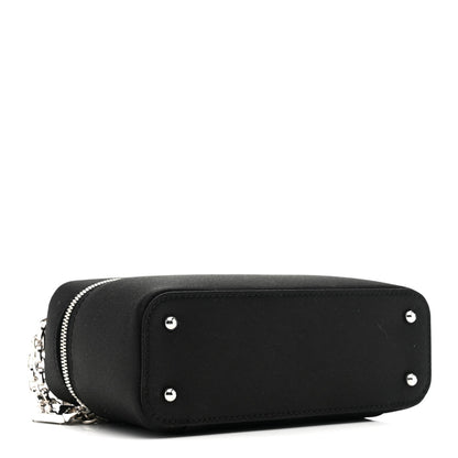 Satin Crystal Pave Medium Sicily Tubes Black