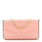 Empreinte Pochette Felicie Chain Wallet Rose Poudre