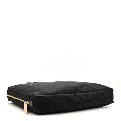 Nylon Travel Briefcase Black