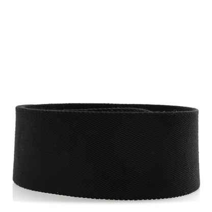 Jacquard Wool Logo Short Strap Black Beige
