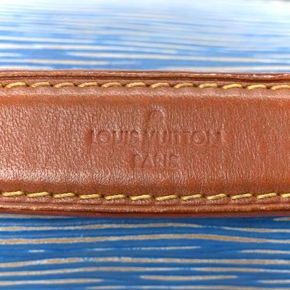 Epi Reverse Monogram Pochette Metis Denim Light