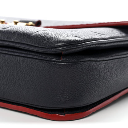 Empreinte Pochette Metis Marine Rouge