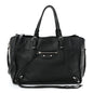 Veau Papier A6 Zip Around Tote Black