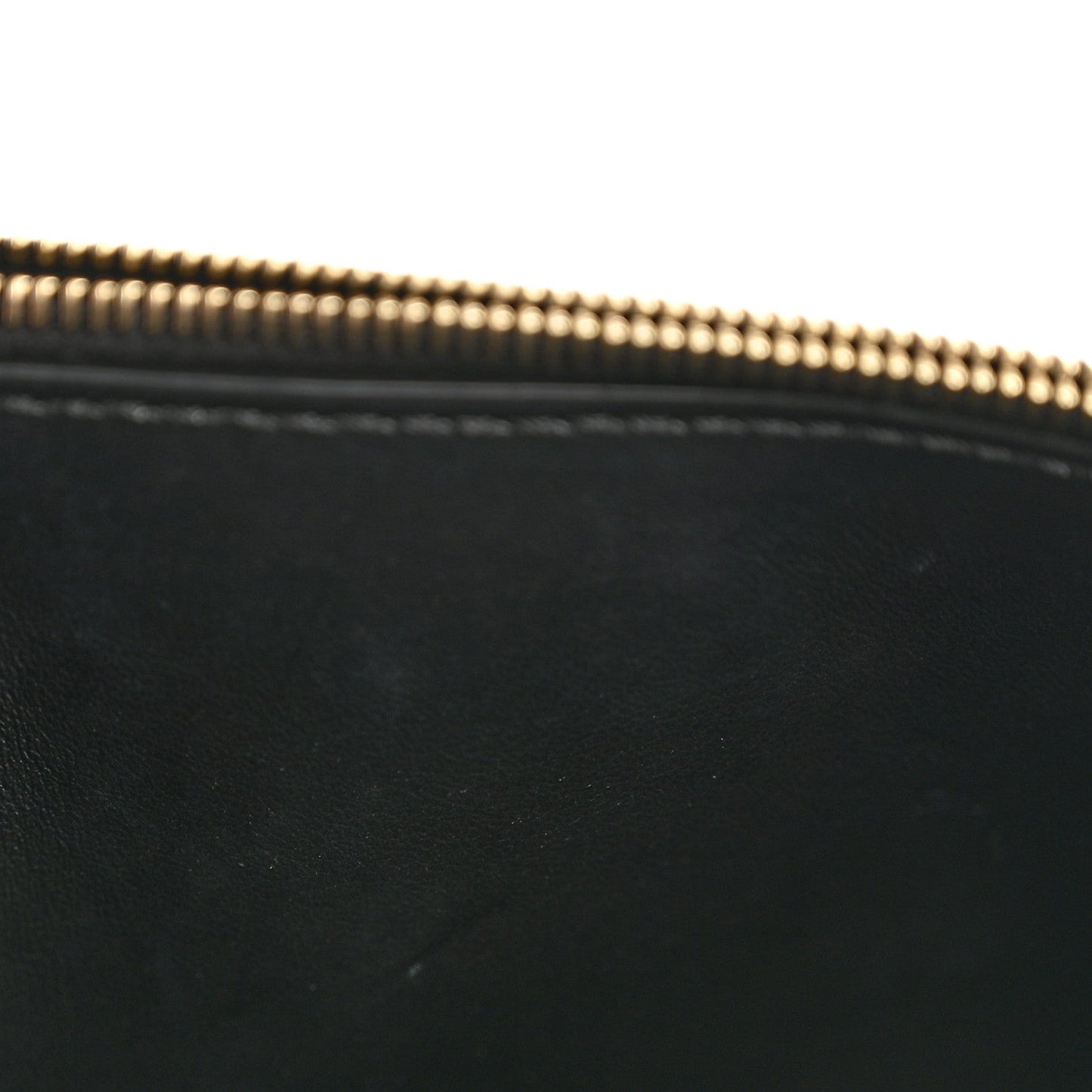 Vitello Cruise F is Fendi Bi-Color FF 1974 Embossed Medium Envelope Wallet On Chain Black Maya