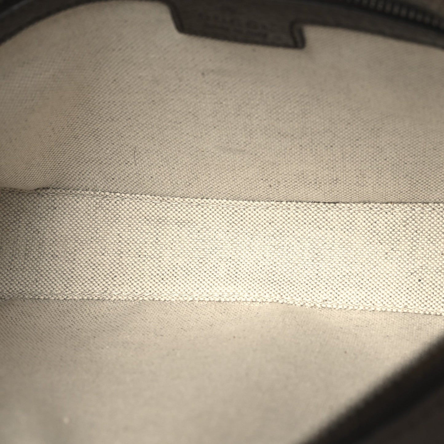 GG Supreme Monogram Textured Dollar Calfskin Web Ophidia Wristlet Shoulder Bag Beige Ebony New Acero