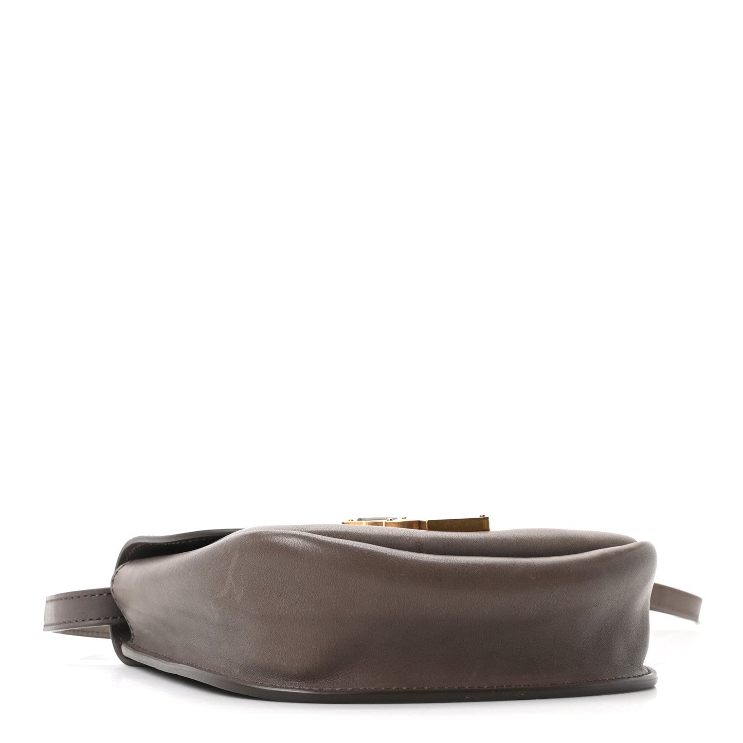 Smooth Vintage Calfskin Small Kaia Satchel Olive