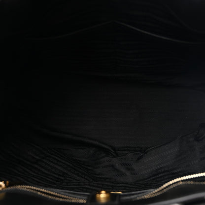 Saffiano Lux Large Tote Black