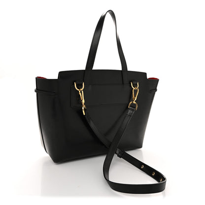 Calfskin Lady Bag Black Flamma