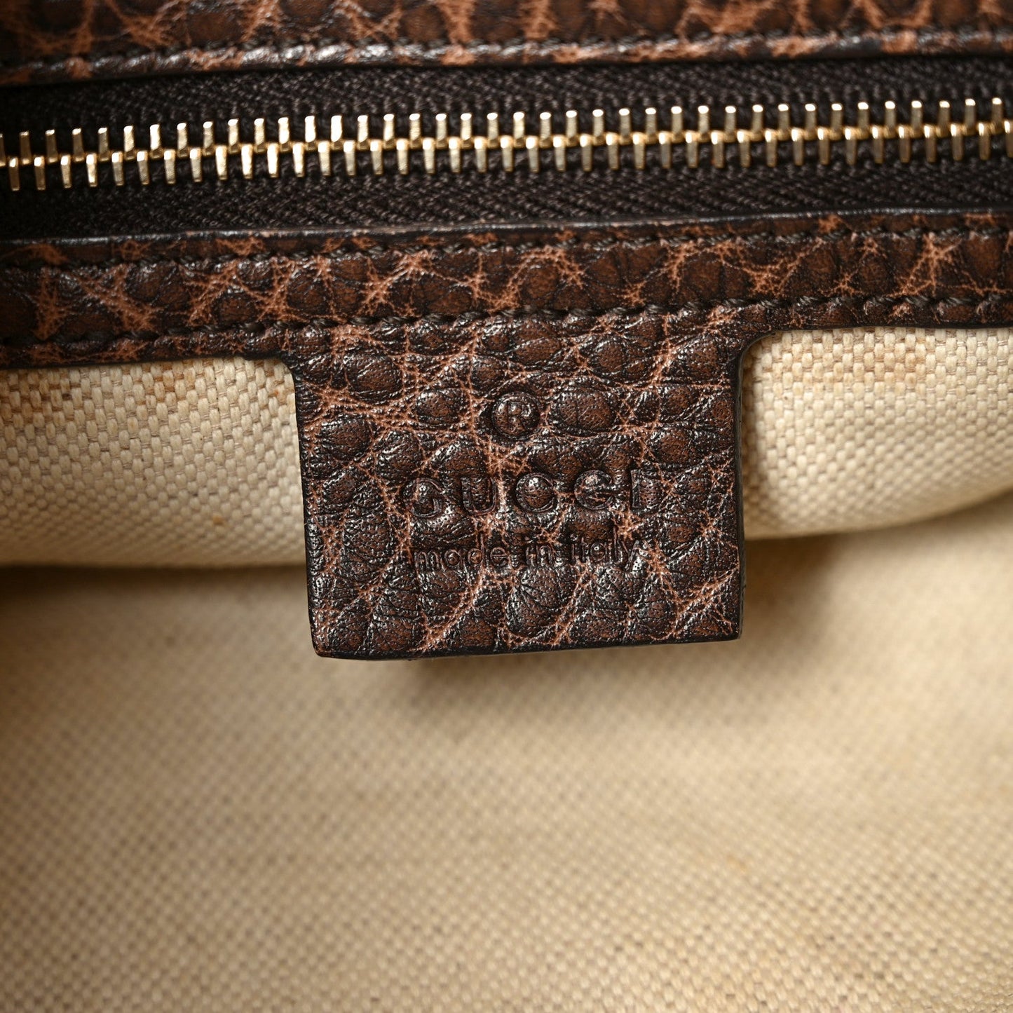 Diamante Catherine Hobo Brown