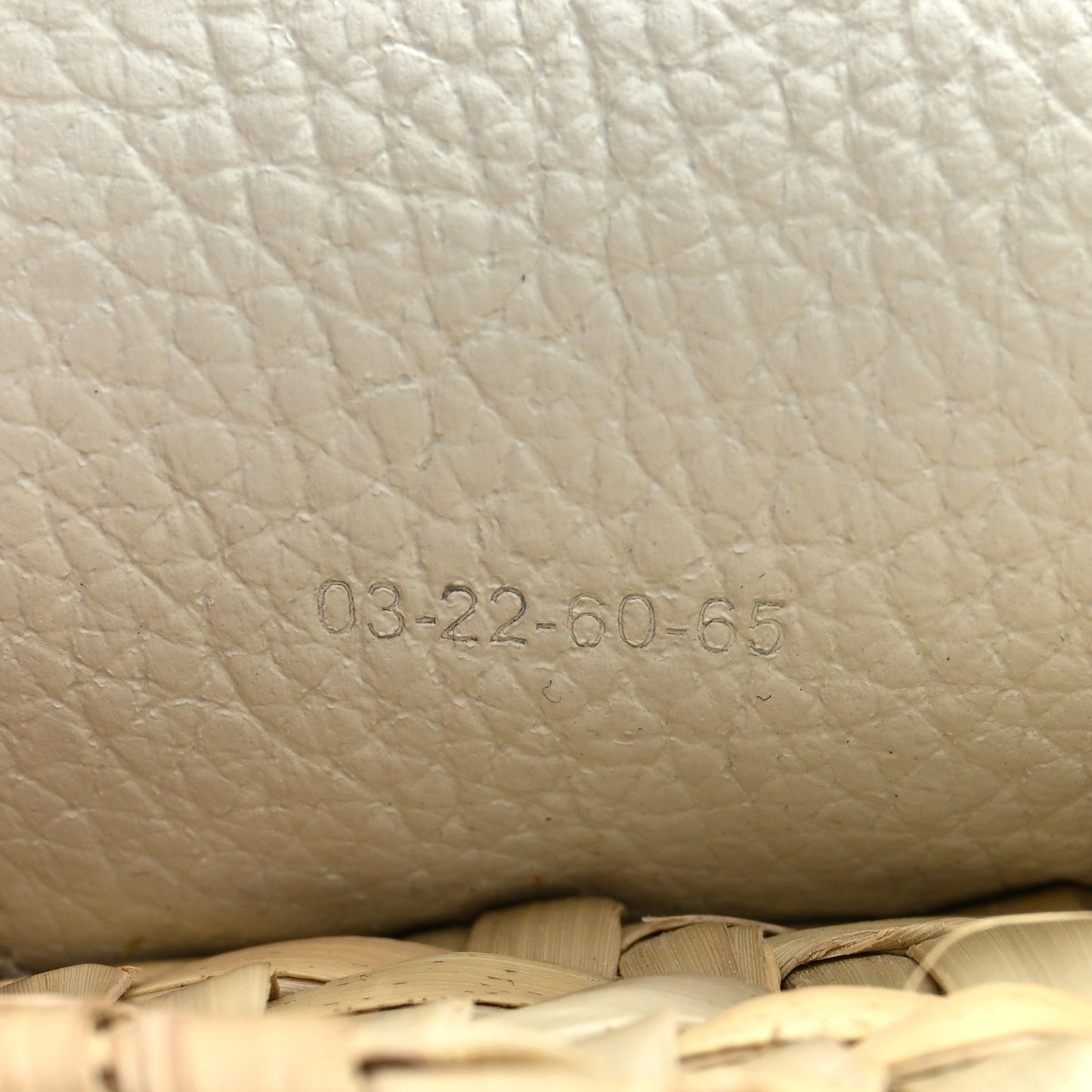 Raffia Calfskin Marcie Basket Small Marcie Round Crossbody Bag White