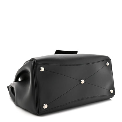 Smooth Calfskin Medium Bel Air Carry All Bag Black