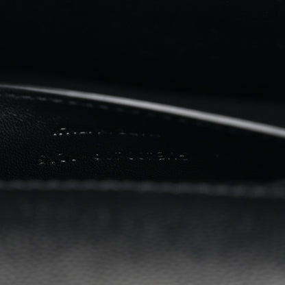 Grain De Poudre Classic Monogram Kate Clutch Black