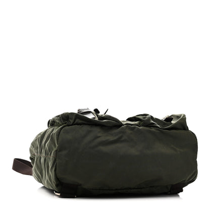 Tessuto Nylon Vela Small Backpack Fumo