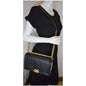 CHANEL New Medium Boy Flap Lambskin Leather Shoulder Bag Black