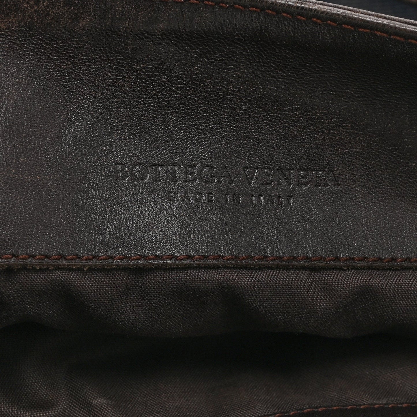 Nappa Intrecciato VN Crossbody Messenger Bag Brown