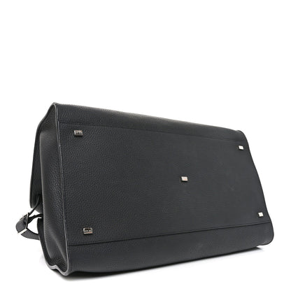 Grained Calfskin Soft Margaux 17 Black