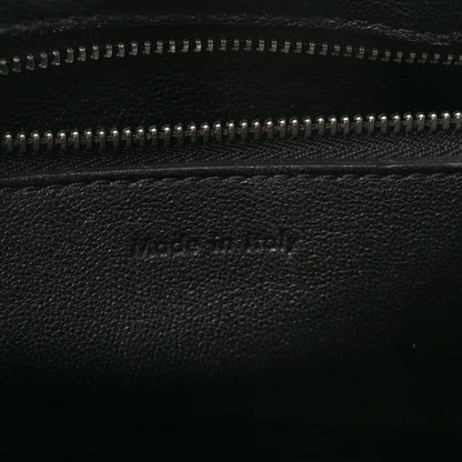 Pony Hair Calfskin Medium Edge Shoulder Bag Praline