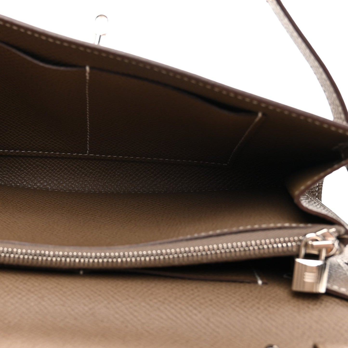 Epsom Kelly Wallet To Go Etoupe