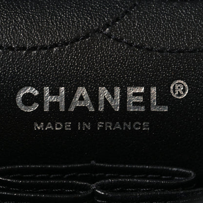 Aged Calfskin Quilted 2.55 Reissue 225 Flap So Black