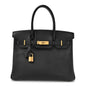 Epsom Birkin 30 Black