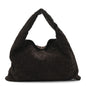 Suede Intrecciato Small Hop Fondant