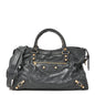 Agneau Giant 12 Gold Hardware City Gris Fossile