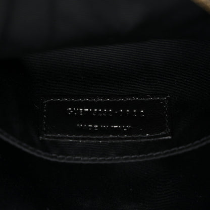 Calfskin Matelasse Monogram Lou Camera Bag Black