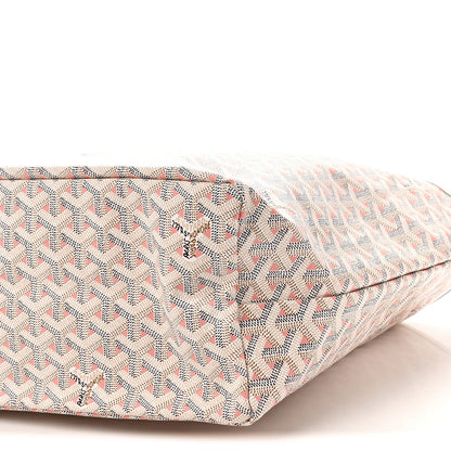 Goyardine Saint Louis Claire Voie PM White Pink
