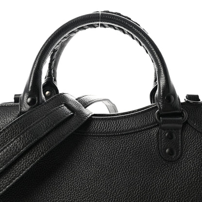 Grained Calfskin Neo Classic Black Hardware S City Black