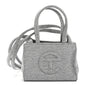 X UGG Fleece Small Shopping Bag Heather Grey