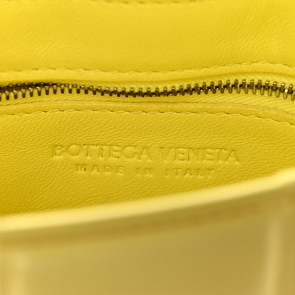 Nappa Maxi Intreccio Padded Cassette Crossbody Bag Sherbert