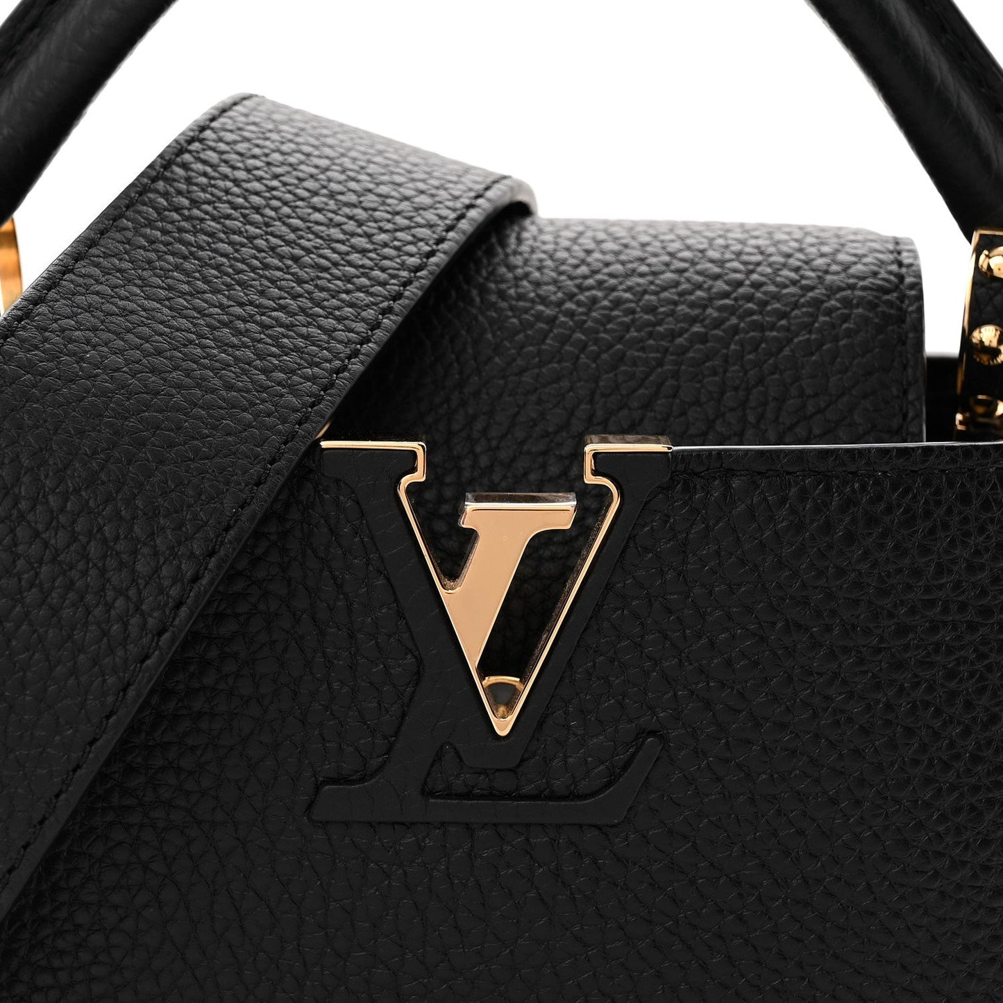 Taurillon Mini Capucines Black