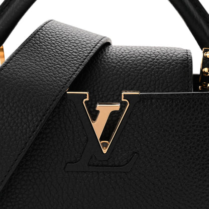 Taurillon Mini Capucines Black