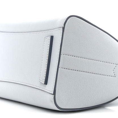 Sugar Goatskin Mini Antigona Baby Blue