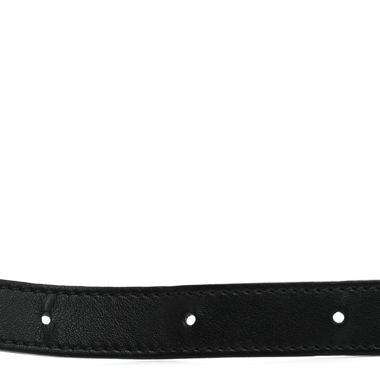 Calfskin Quilted Uniform Waist Belt Bag Black