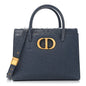 Ostrich Large St. Honore Tote Dark Denim