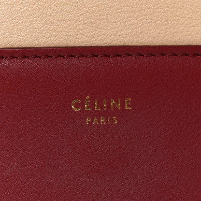 Shiny Smooth Calfskin Medium Frame Shoulder Bag Ruby Nude