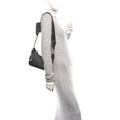 Saffiano Lux Re-Edition 2005 Shoulder Bag Black