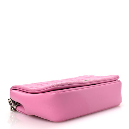 Lambskin Quilted Small Lola Bag Candy Floss