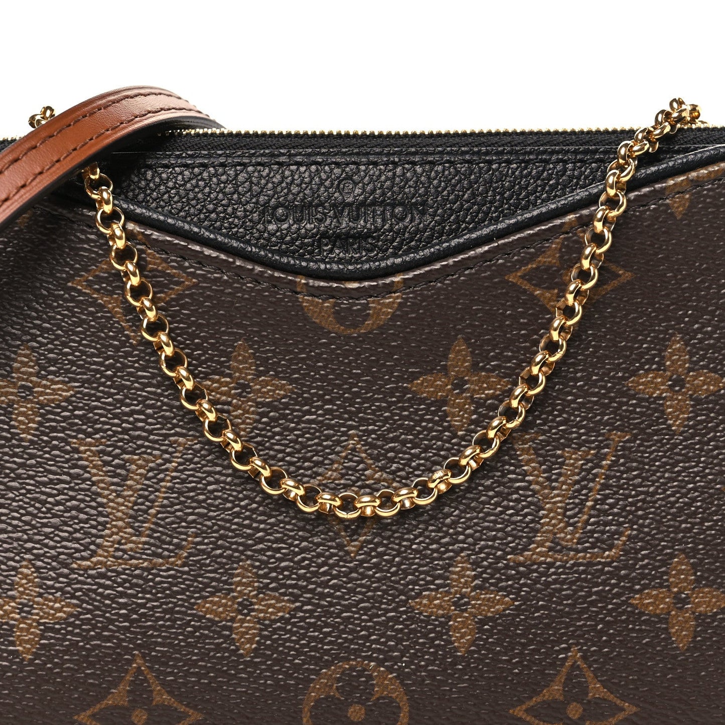 Monogram Pallas Clutch Black