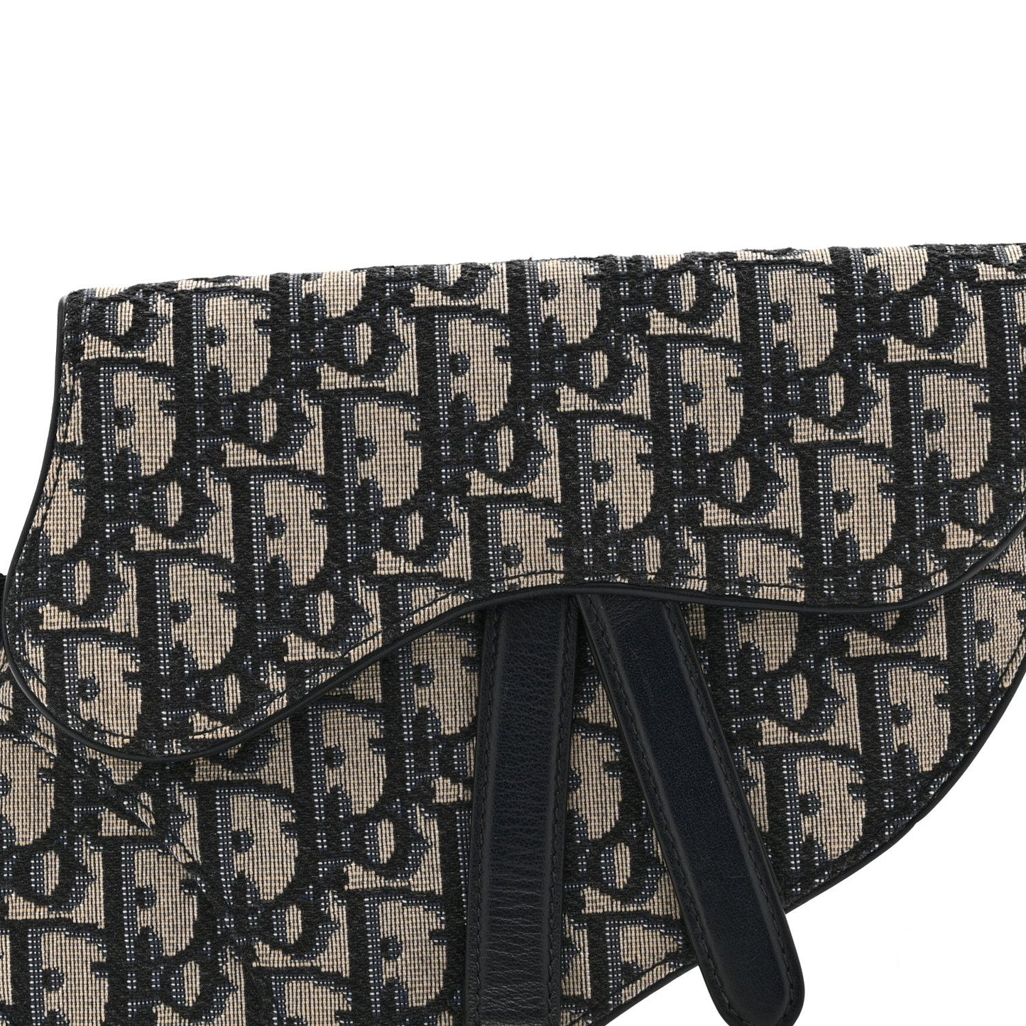 Oblique Saddle Belt Pouch Blue