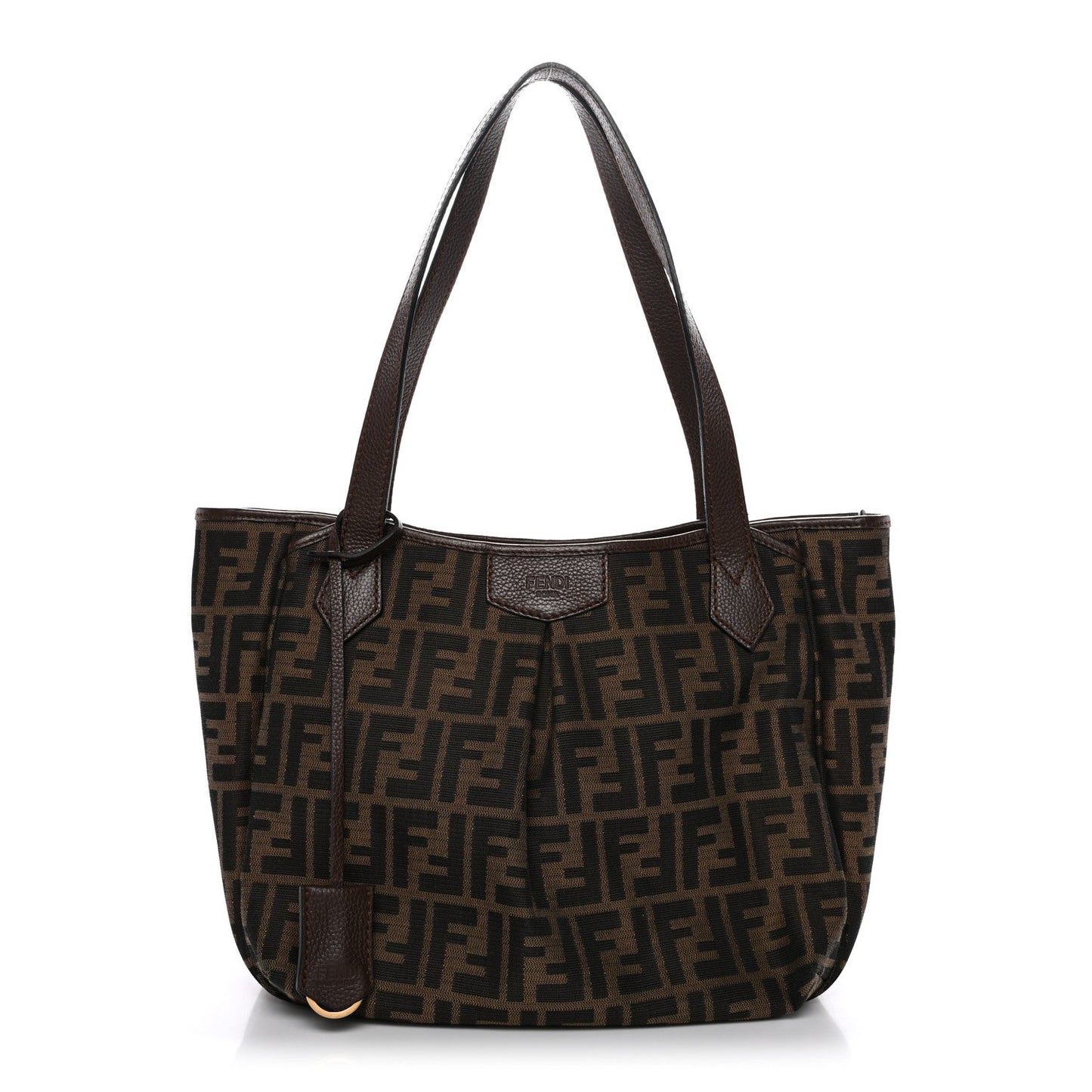 Zucca Vitello Artic Medium Shopping Tote Tobacco Castagna